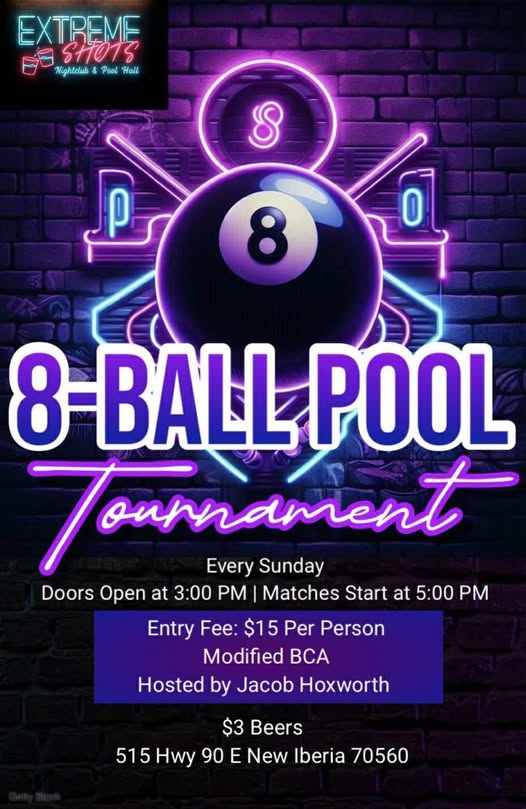 Tournament flyer / rules image